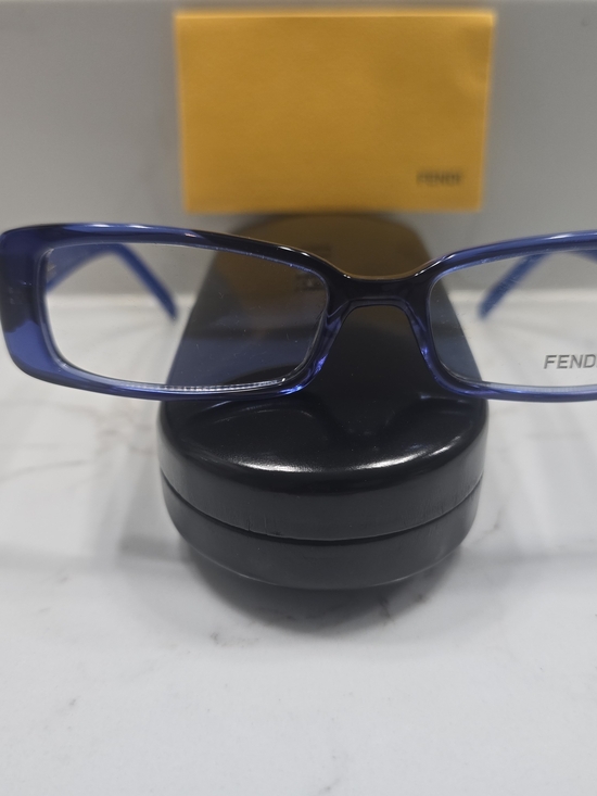 Blue Rectangular Fashion Eyeglasses main image 6